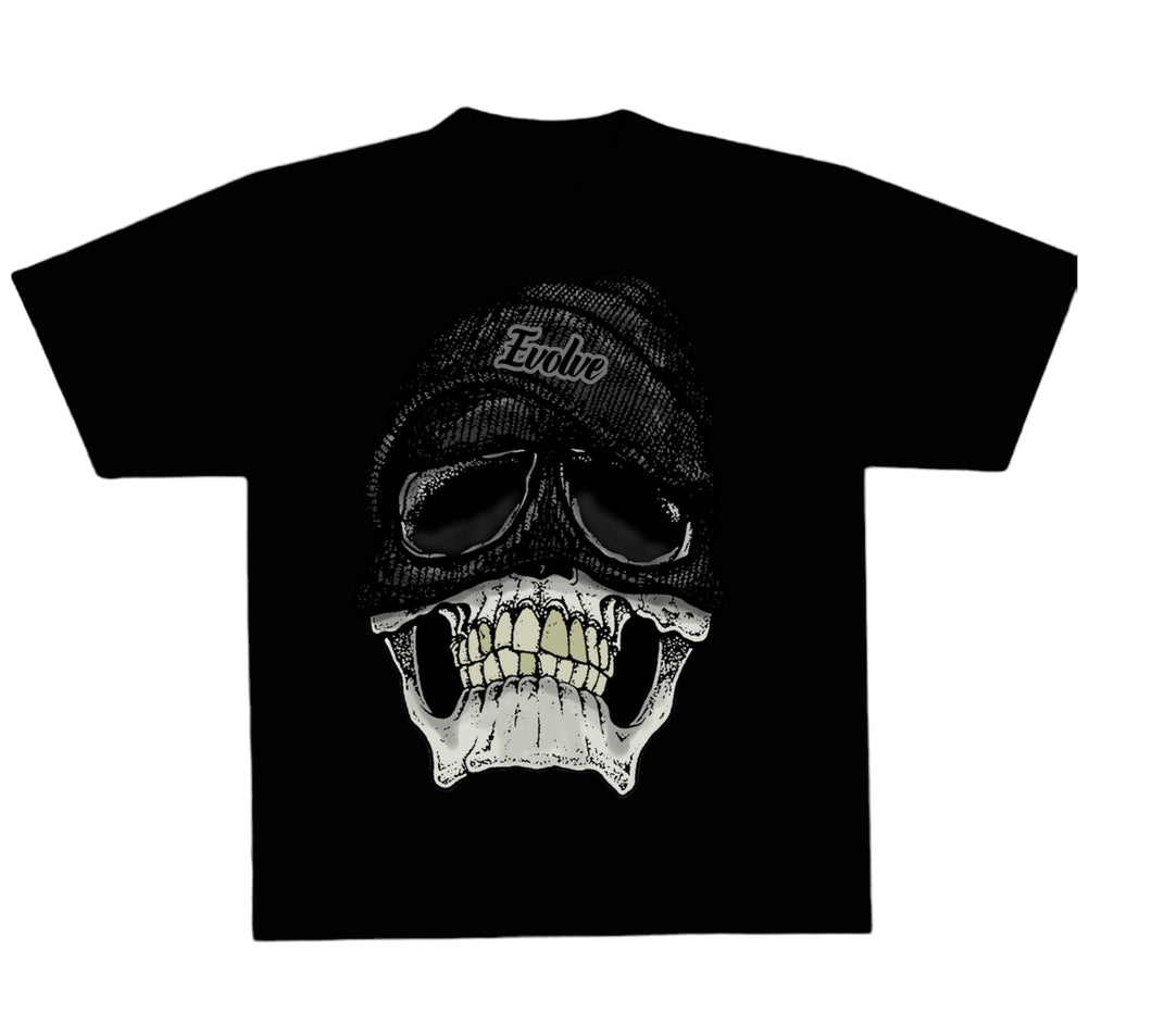 MASKED UP SKULL TEE